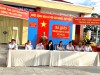 Ban chỉ đạo liên ngành công tác vận động quần chúng phường Ninh Thạnh tổ chức  lễ ra quân làm công tác dân vận đợt 2 năm 2022