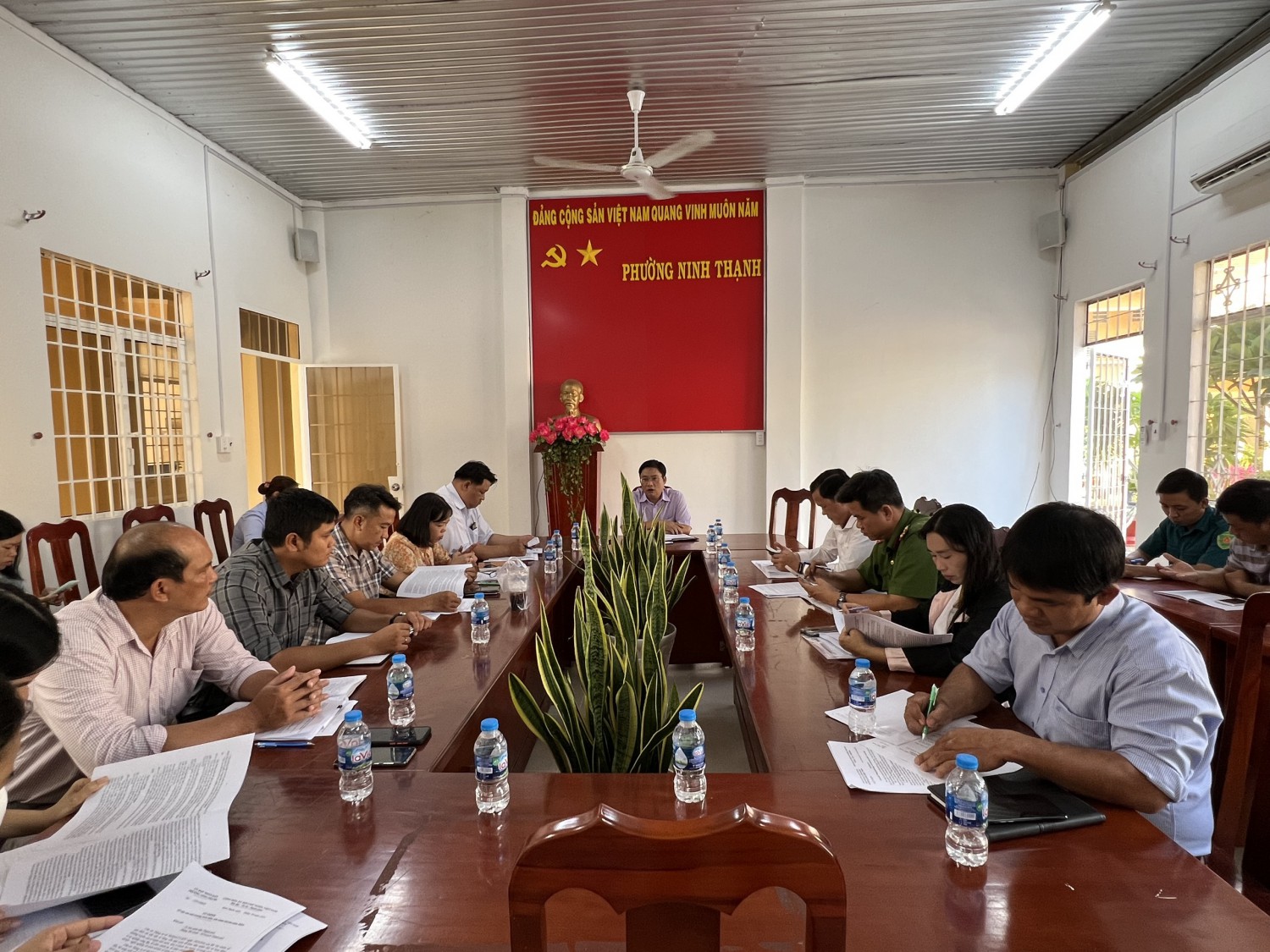 Ban chỉ đạo liên ngành vệ sinh an toàn thực phẩm UBND phường Ninh Thạnh tổ chức họp triển khai Kế hoạch “ Tháng hành động vì an toàn thực phẩm năm 2023."