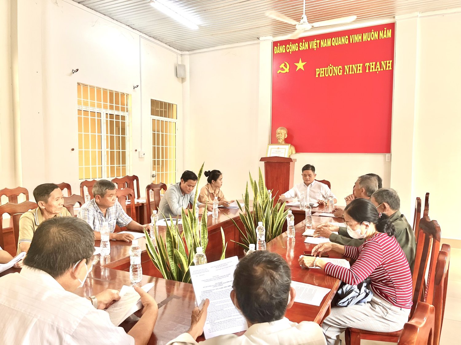 Hội nông dân phường Ninh Thạnh tổ chức sơ kết công tác Hội và phong trào nông dân 06 tháng đầu năm 2023