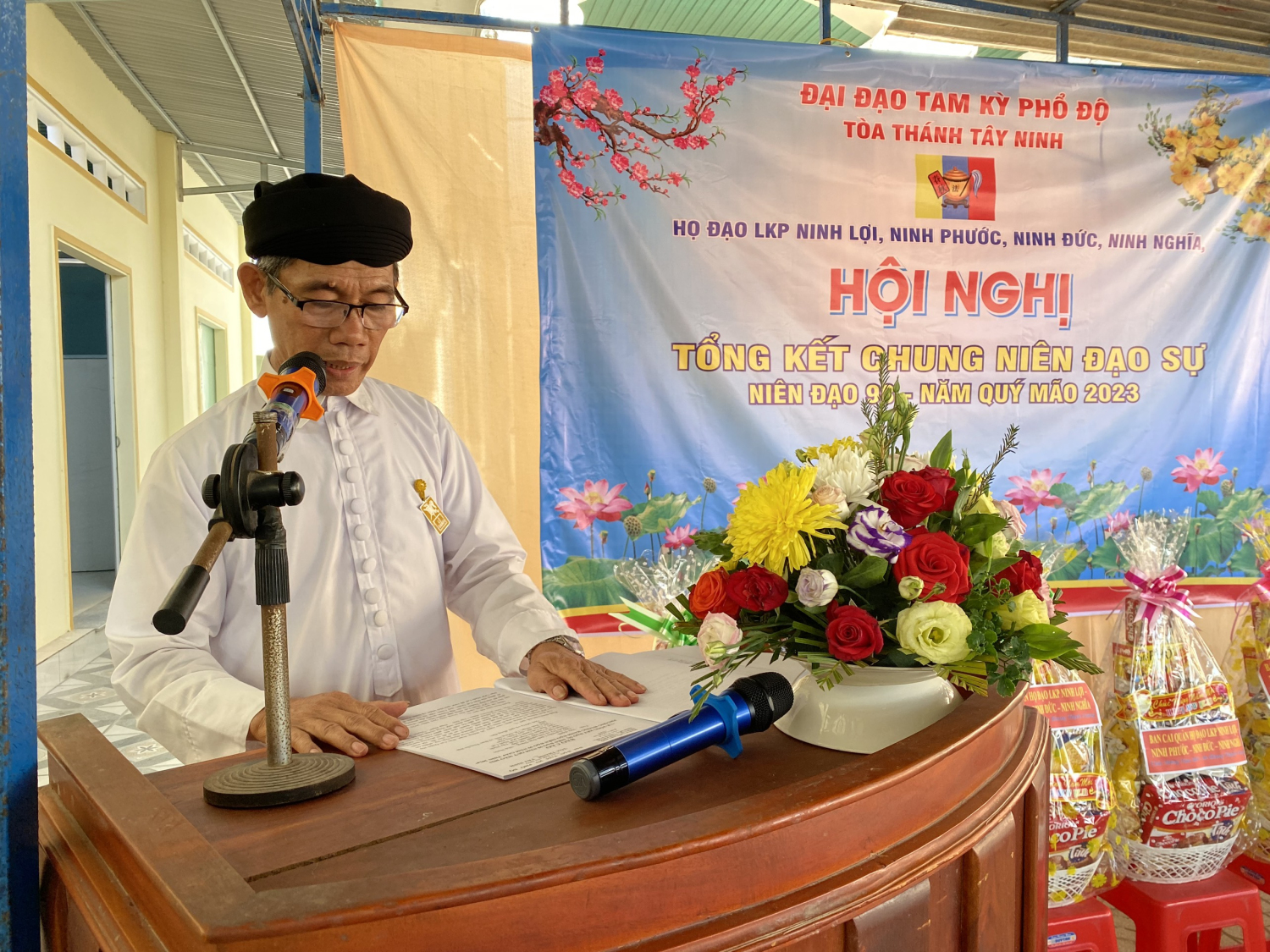 Họ đạo Liên khu phố Ninh Lợi phường Ninh Thạnh tổ chức Lễ tổng kết Đạo sự Niên Đạo 98 Quý Mão năm 2023