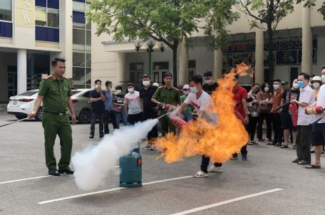 Tập huấn phòng cháy, chữa cháy