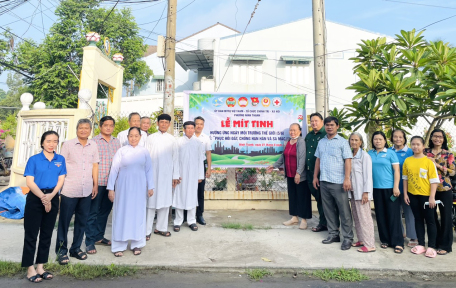 Ra quân lễ Mít Tinh hưởng ứng ngày Môi trường Thế giới 5/6 với chủ đề “Phục hồi đất, chống hạn hán và sa mạc hóa”