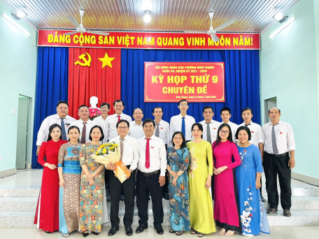 Hội đồng nhân dân Phường Ninh Thạnh, thành phố Tây Ninh tổ chức kỳ họp thứ 09 (kỳ họp chuyên đề)