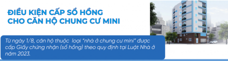 Điều kiện cấp sổ hồng cho căn hộ chung cư mini