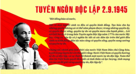 Toàn văn Bản Tuyên ngôn độc lập