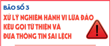 Bão số 3: Xử lý nghiêm hành vi lừa đảo kêu gọi từ thiện và đưa thông tin sai lệch