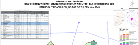 Ủy ban nhân dân tỉnh phê duyệt đồ án điều chỉnh quy hoạch chung thành phố Tây Ninh, tỉnh Tây Ninh đến năm 2045