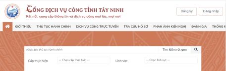 Tây Ninh: Hướng dẫn công dân thực hiện nộp TTHC cấp bản sao trích lục Hộ tịch và thanh toán trực tuyến trên cổng dịch vụ công