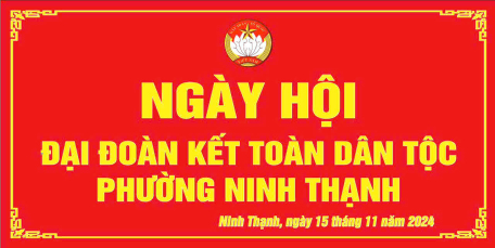 Phường Ninh Thạnh tổ chức Hội thi các trò chơi dân gian chào mừng Ngày hội Đại đoàn kết toàn dân tộc năm 2024