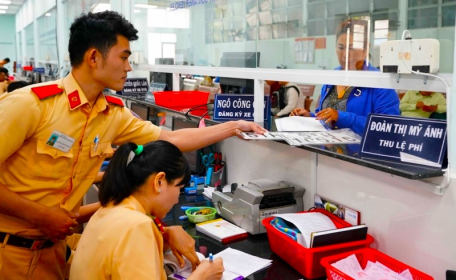 Công bố 6 thủ tục hành chính trong lĩnh vực đăng ký, quản lý phương tiện giao thông cơ giới, xe máy