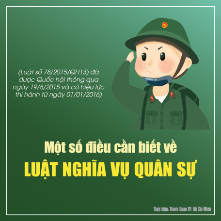 MỘT SỐ ĐIỀU CẦN BIẾT VỀ LUẬT NGHĨA VỤ QUÂN SỰ