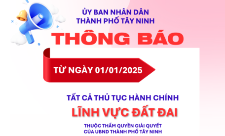 THÔNG BÁO