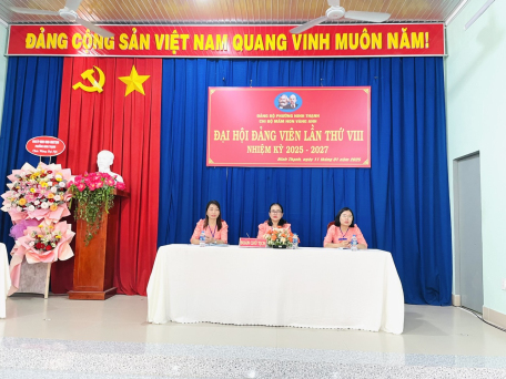 CHI BỘ TRƯỜNG MẦM NON VÀNG ANH TỔ CHỨC THÀNH CÔNG ĐẠI HỘI ĐẢNG VIÊN LẦN THỨ VIII, NHIỆM KỲ 2025-2027