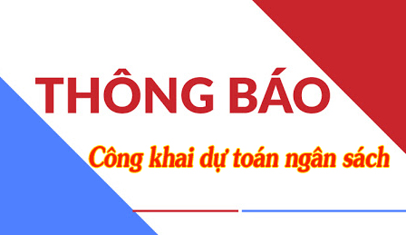 Thông báo niêm yết công khai ngân sách quý I năm 2025