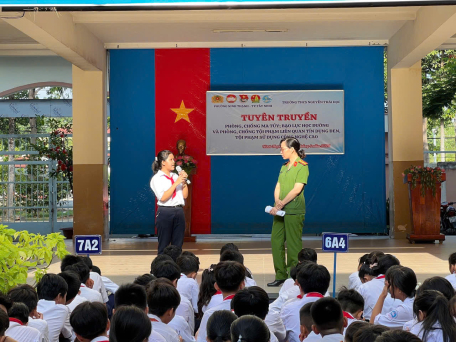 TUYÊN TRUYỀN PHÒNG, CHỐNG MA TÚY, BẠO LỰC HỌC ĐƯỜNG; PHÒNG, CHỐNG TỘI PHẠM LIÊN QUAN TÍN DỤNG ĐEN, TỘI PHẠM SỬ DỤNG CÔNG NGHỆ CAO NĂM 2025