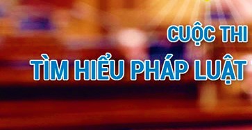 PHÁT ĐỘNG THAM GIA 02 CUỘC THI TRỰC TUYẾN TÌM HIỂU PHÁT LUẬT