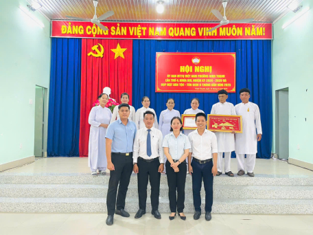 Tổ chức hội nghị Ủy ban Mặt trận Tổ quốc Việt Nam phường Ninh 06 tháng đầu năm 2025