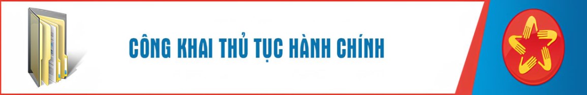 Công khai TTHC cấp xã