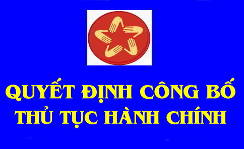 Công bố bộ thủ tục hành chính ngành Lao động –Thương binh & xã hội