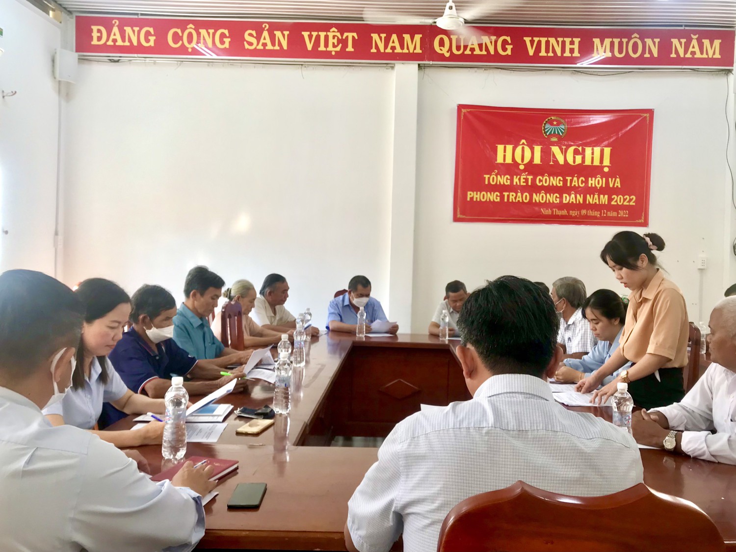 Hội nông dân tổ chức tổng kết công tác Hội năm 2022