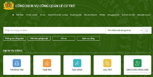 Giảm 50% lệ phí khi đăng ký thường trú qua Cổng dịch vụ công trực tuyến