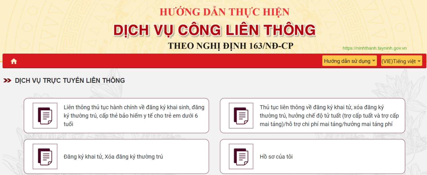 Hướng dẫn 02 nhóm thủ tục hành chính liên thông theo Nghị định 63/2024/NĐ-CP